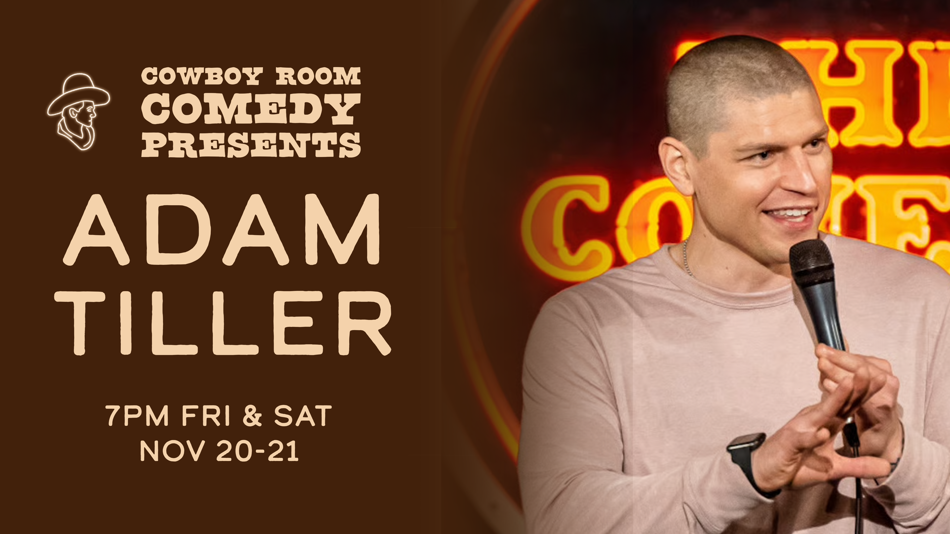 Adam Tiller at Cowboy Room Comedy