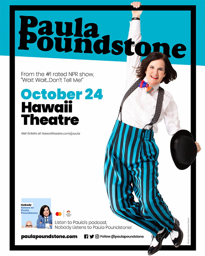 Paula Poundstone at Hawaii Theatre Center
