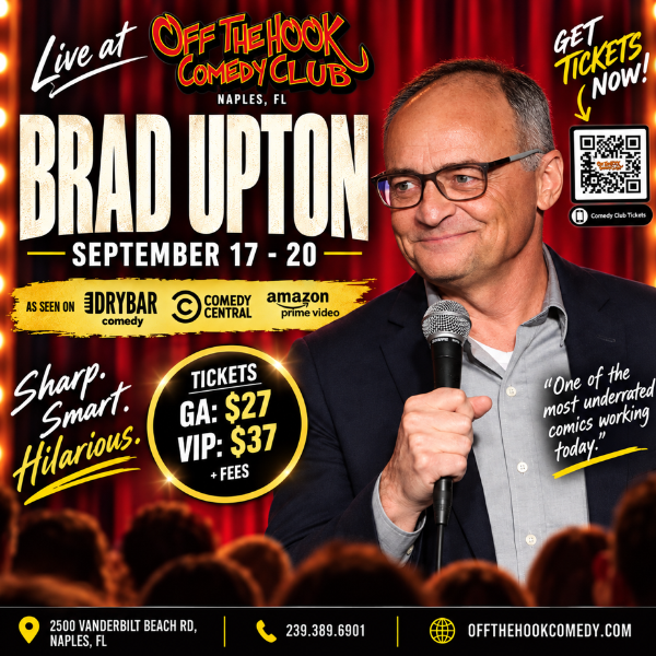 Brad Upton at Off The Hook Comedy Club