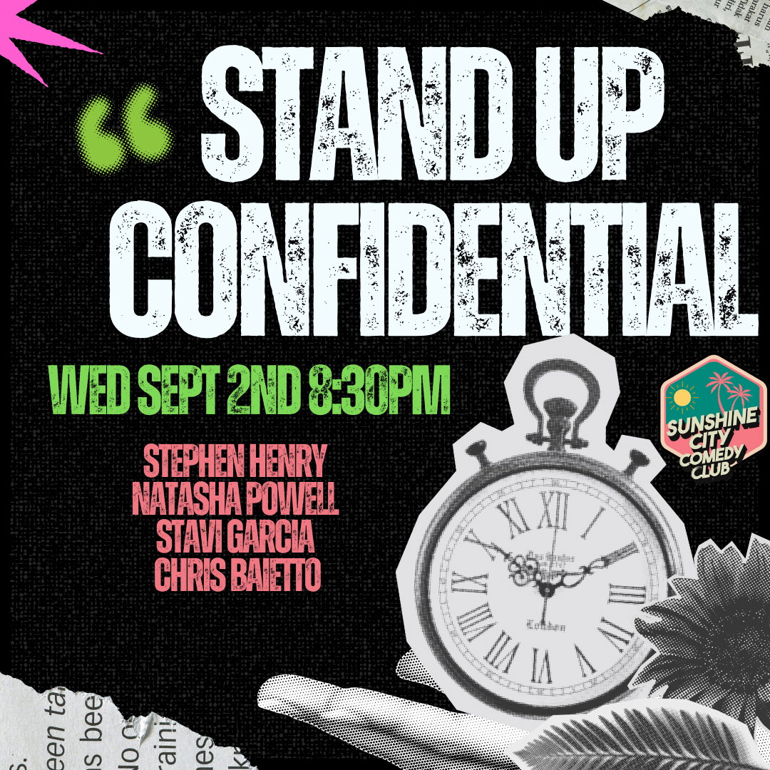 Stand Up Confidential at Sunshine City Comedy Club