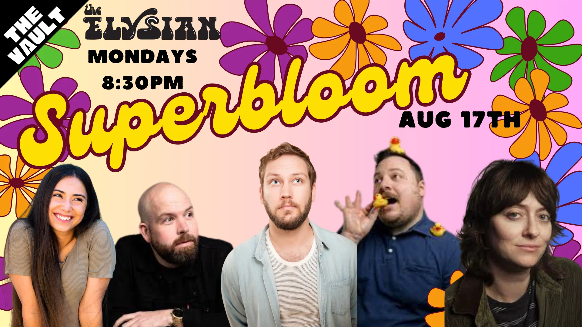Superbloom Comedy at The Elysian Theater