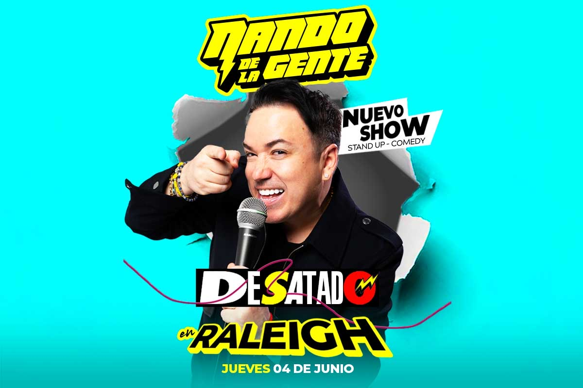 Nando De La Gente at Raleigh Improv