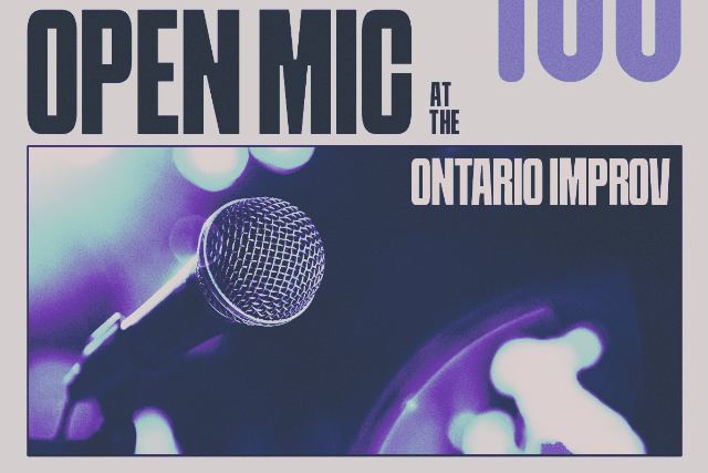Open Mic at Ontario Improv