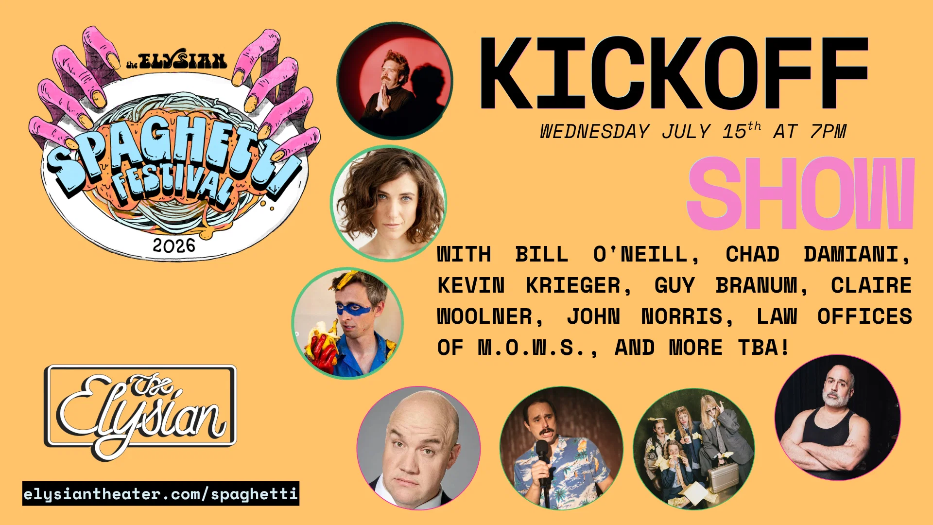 Spaghetti Festival Opening Night Kickoff Show