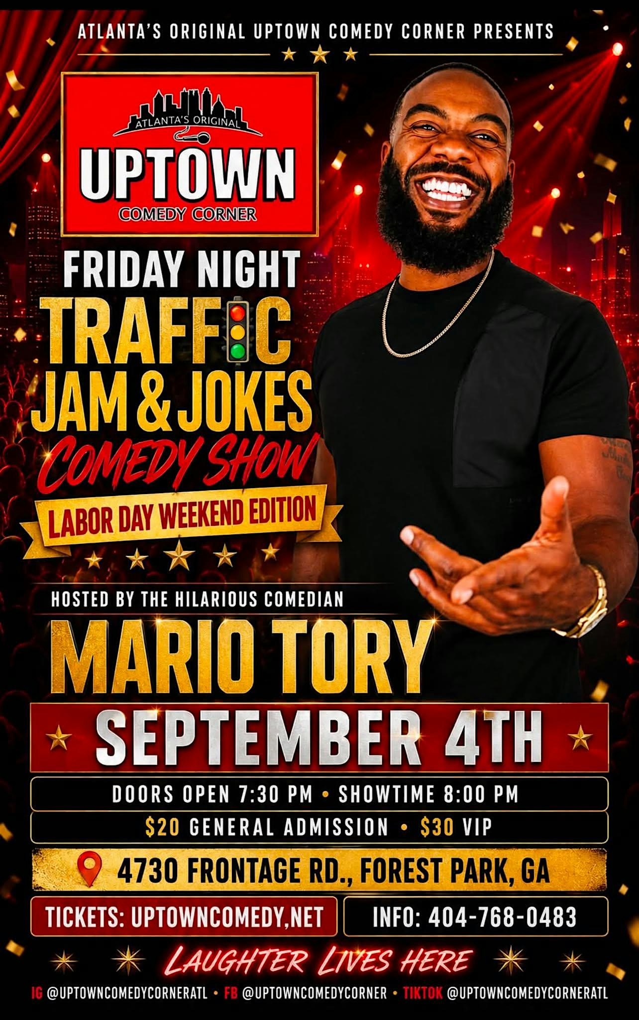 Friday Night Traffic Jam & Jokes