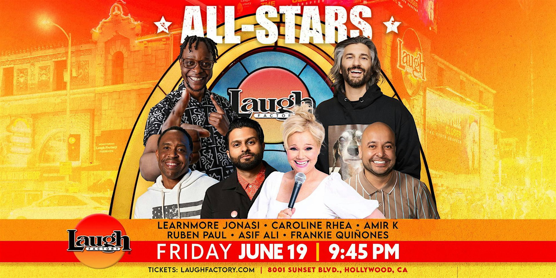 Friday Night All-Stars at The Laugh Factory Hollywood