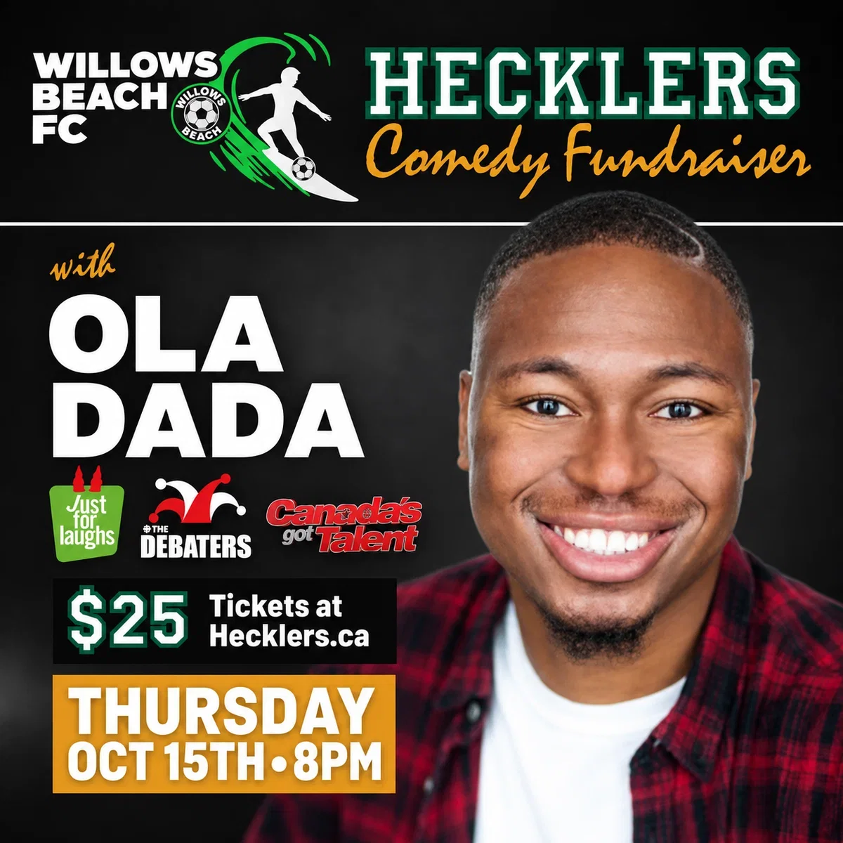 Hecklers Comedy Fundraiser at Hecklers Bar & Grill