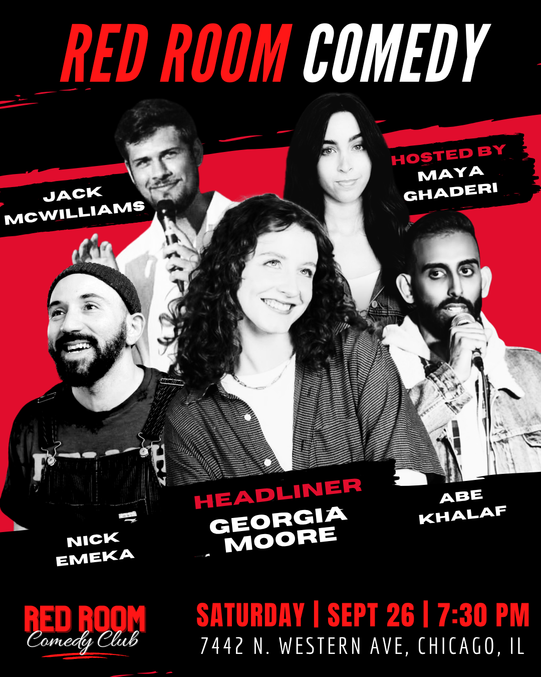 RED ROOM COMEDY at RED ROOM Comedy Club