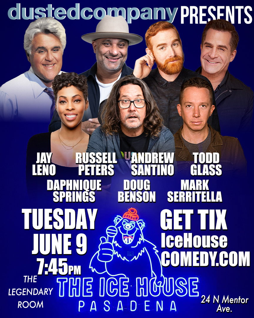 Jay Leno, Russell Peters, Andrew Santino and more! at The Ice House