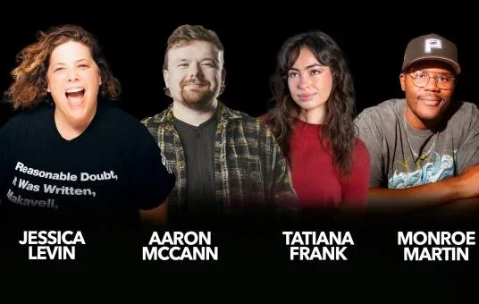 Monroe Martin, Jessica Levin, Aaron McCann, Tatiana Frank at New York Comedy Club Stamford
