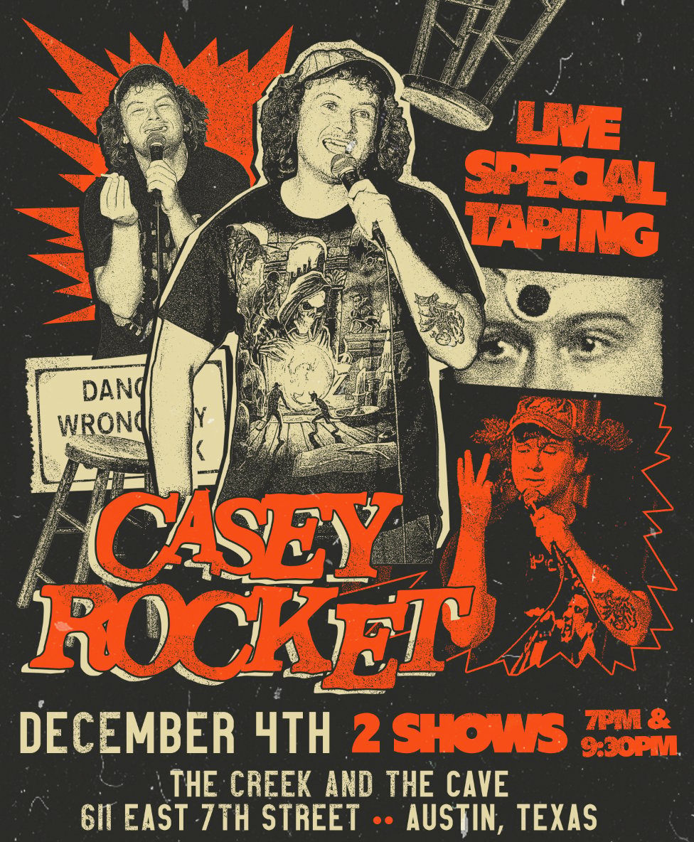 Casey Rocket Special Taping at The Creek and The Cave