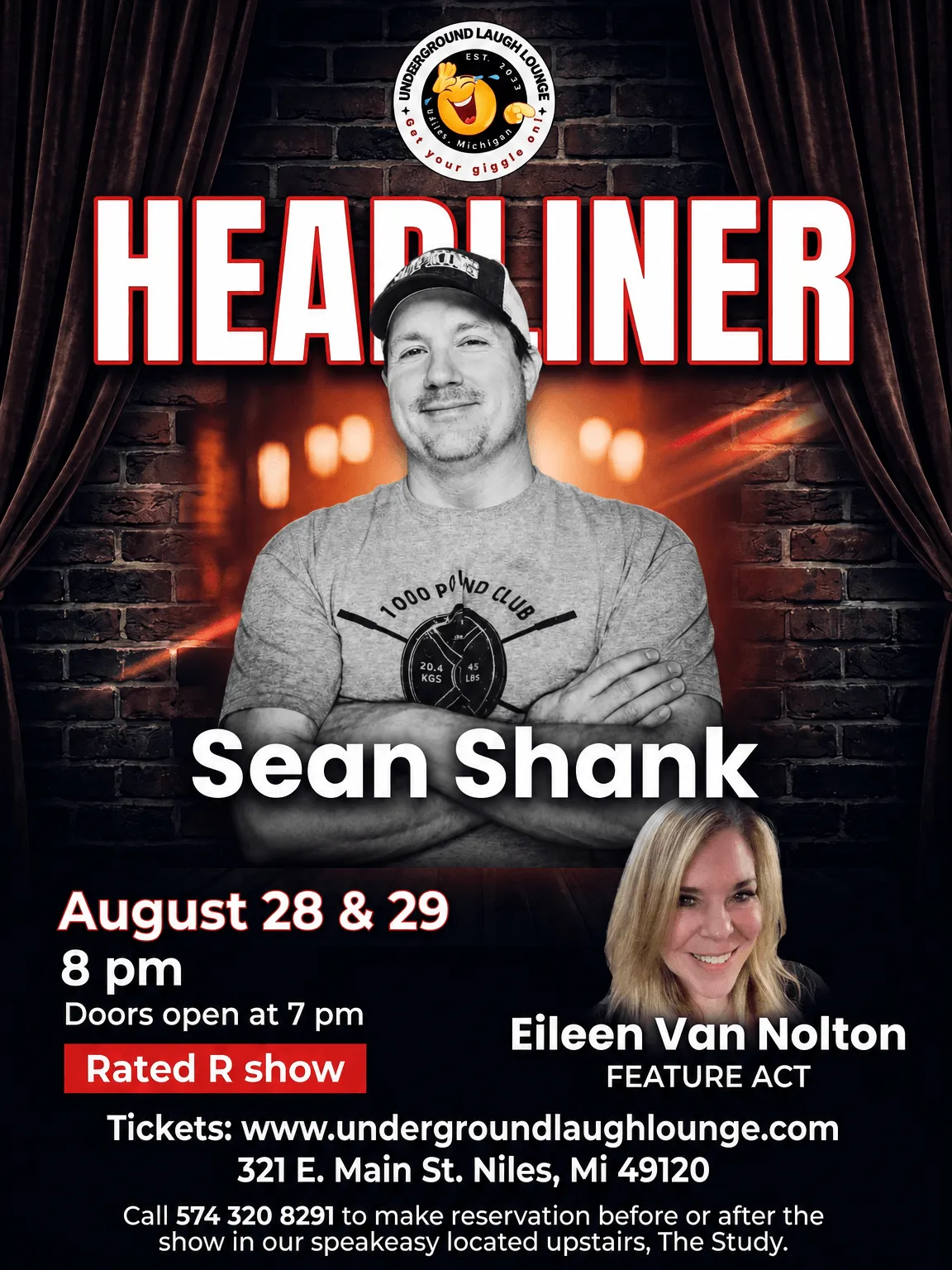Sean Shank at Underground Laugh Lounge