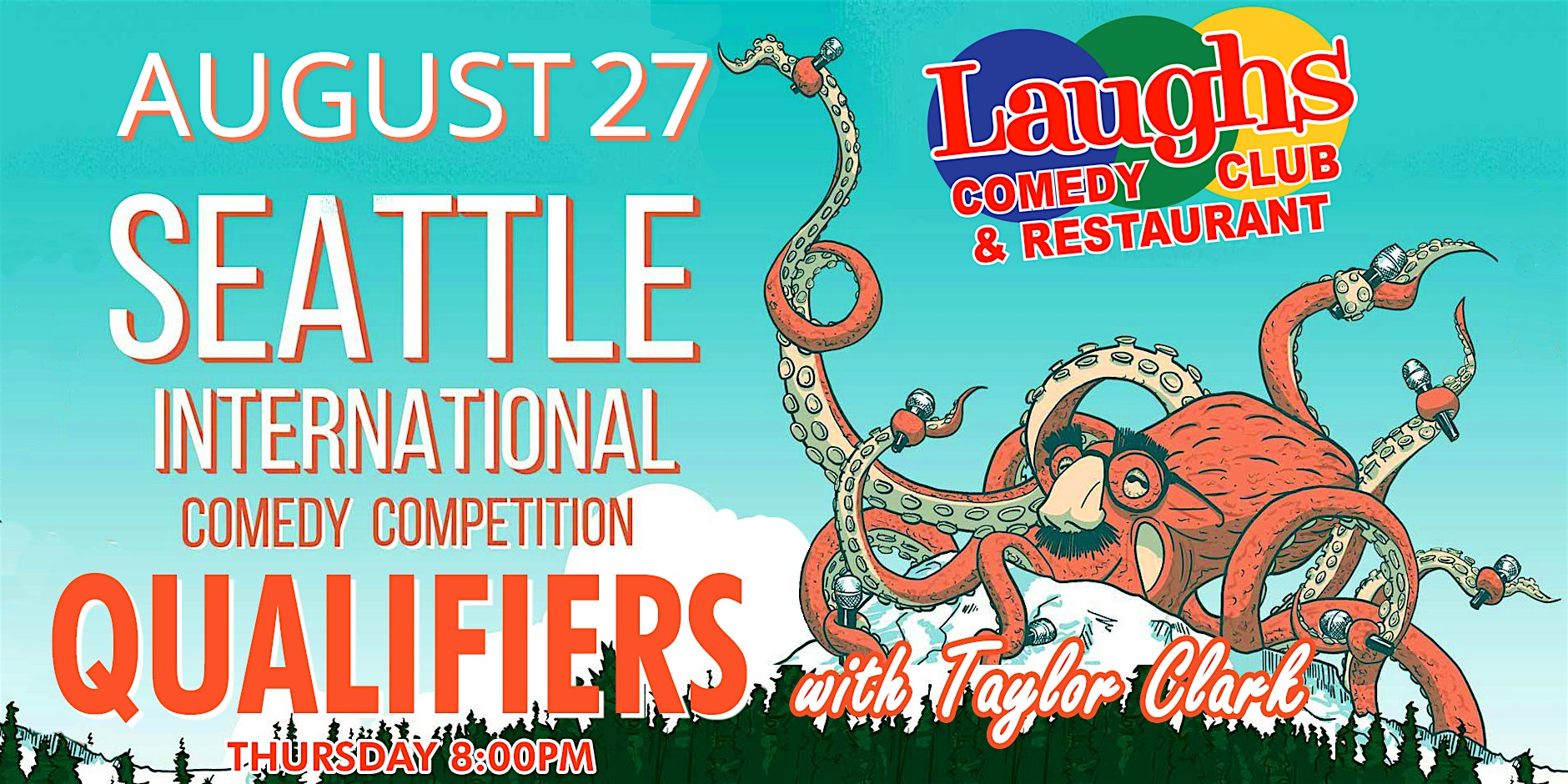 Seattle International Comedy Competition Qualifiers at Laughs Comedy Club