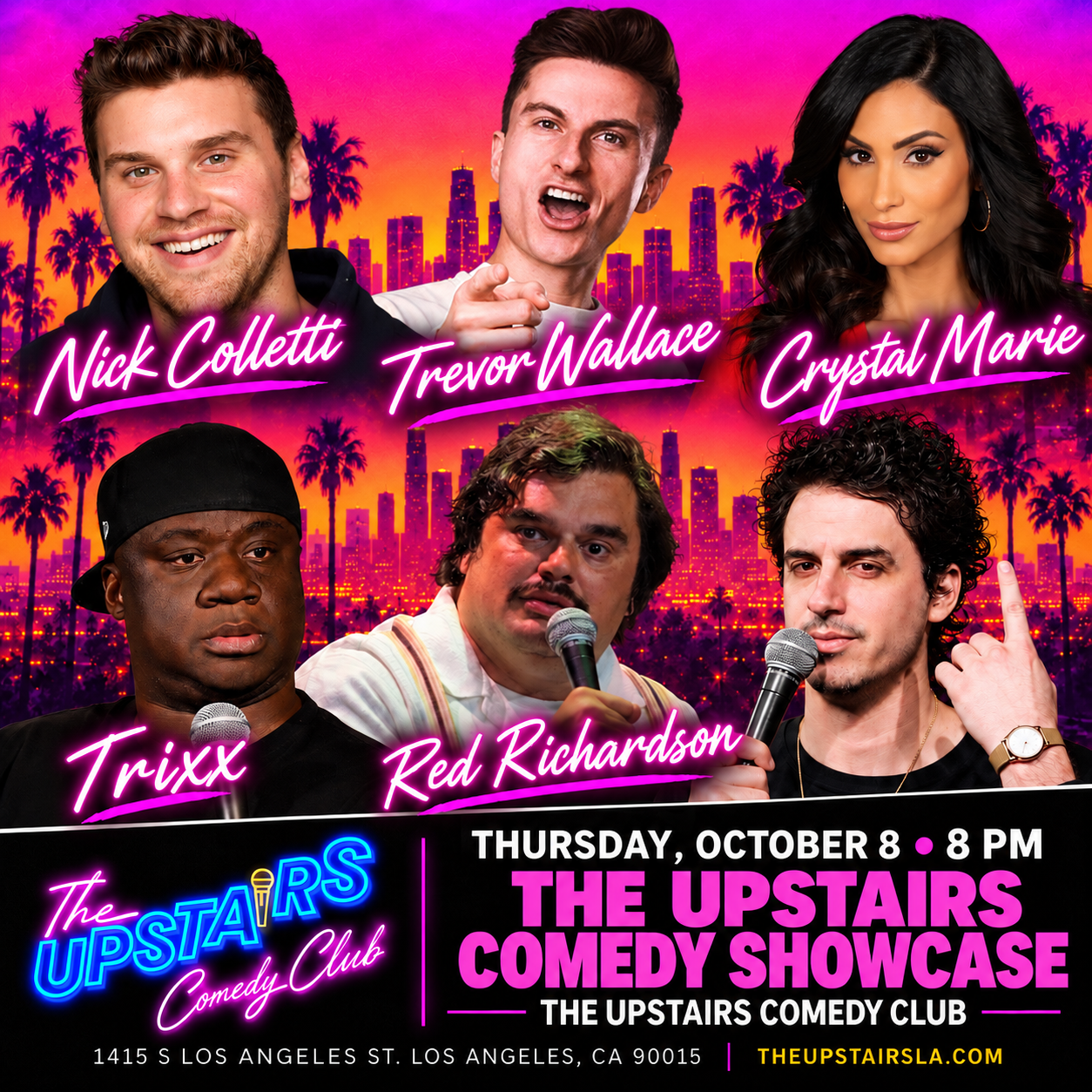 The Upstairs Comedy Showcase at The Upstairs Comedy Club