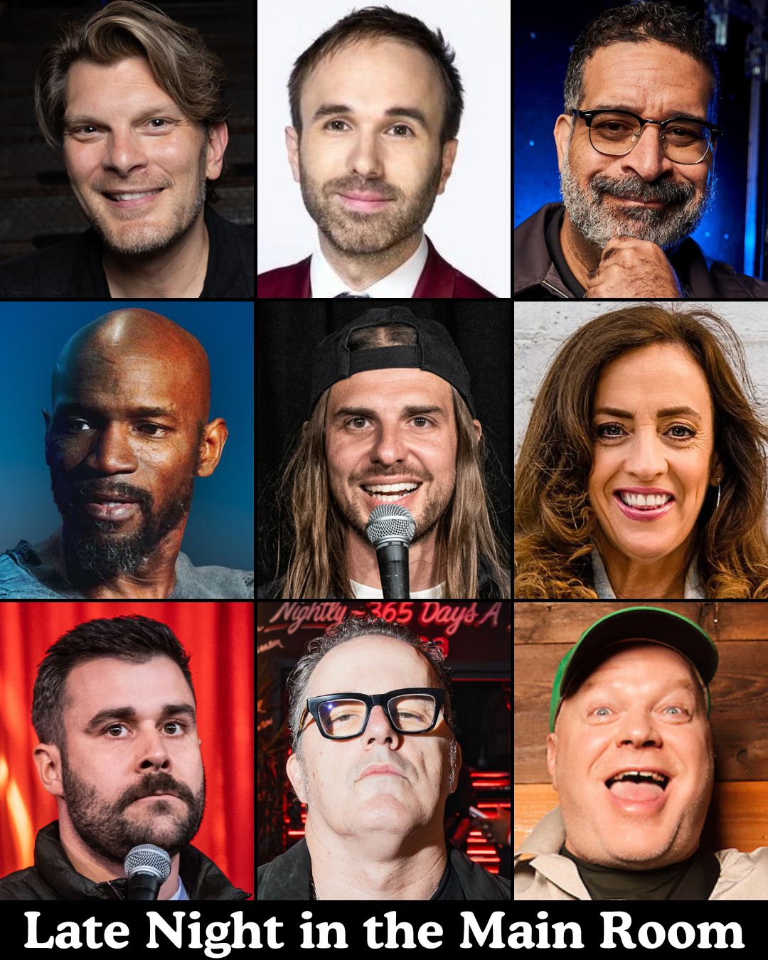 Late Night in the Main Room at The Comedy Store