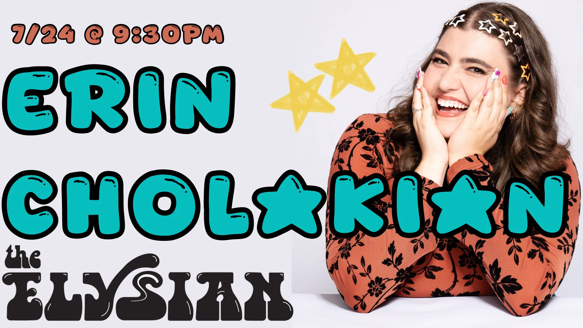 Erin Cholakian at The Elysian Theater