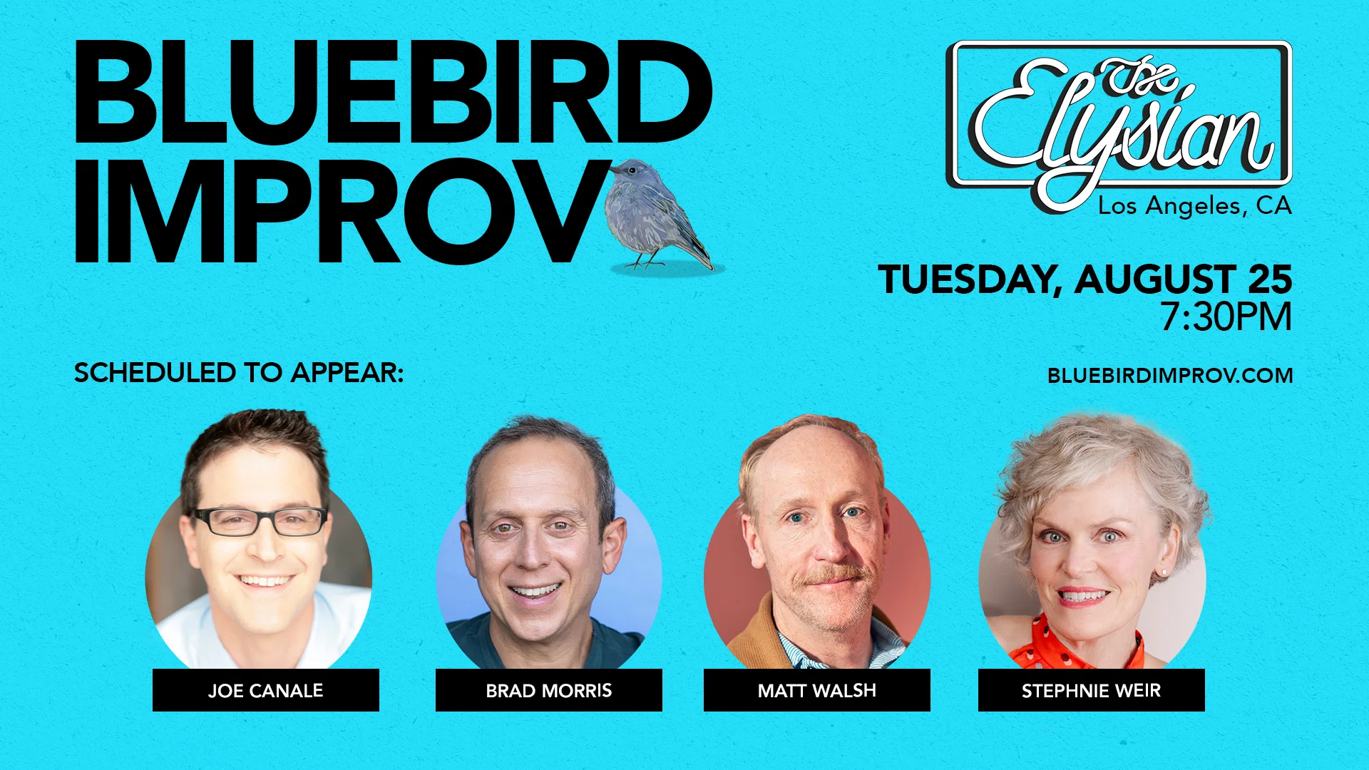 Bluebird Improv at The Elysian Theater