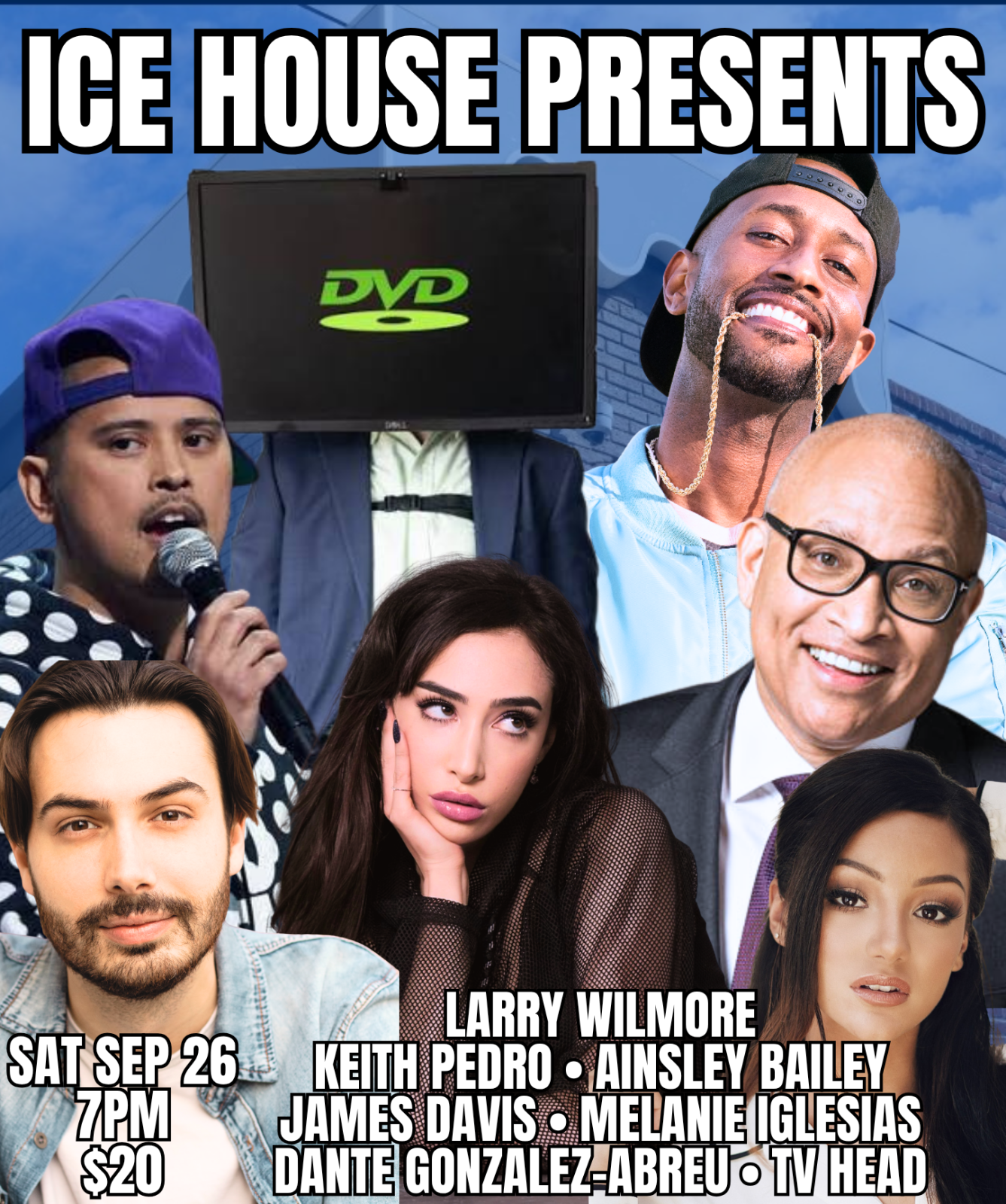 Keith Pedro, James Davis, TV Head, Ainsley Bailey at The Ice House