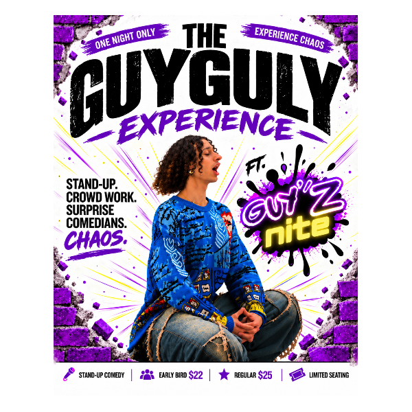 The Guyguly Experience at Mic Drop Comedy San Diego
