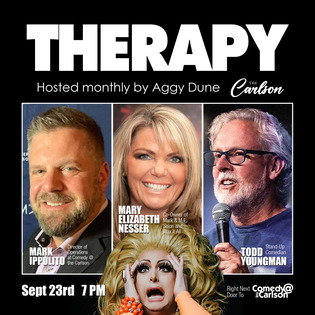 THERAPY with Aggy Dune at Comedy @ the Carlson