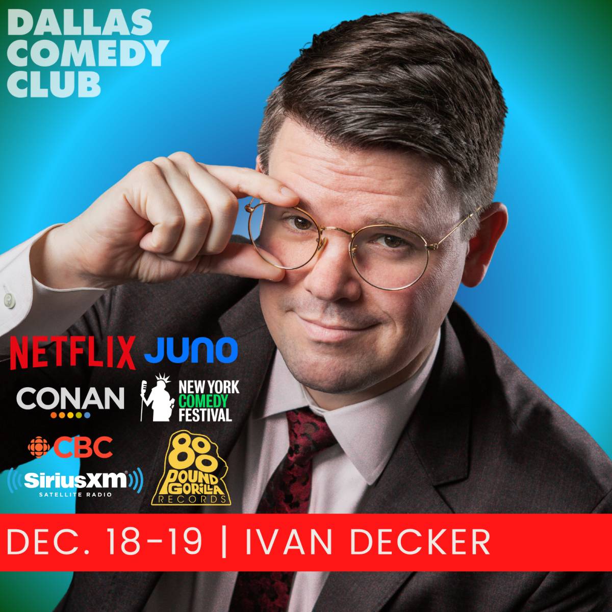 Ivan Decker at Dallas Comedy Club