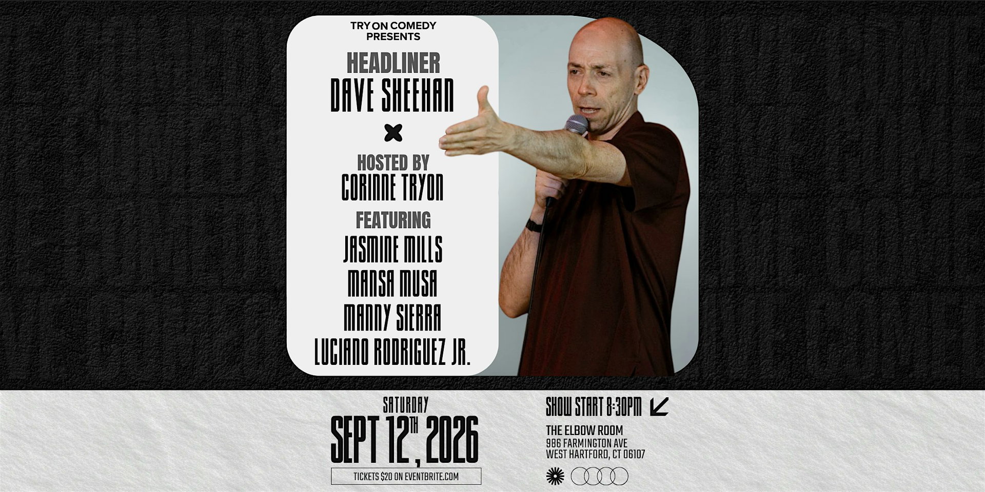 Live Comedy at The Elbow Room at Elbow Room Comedy Club