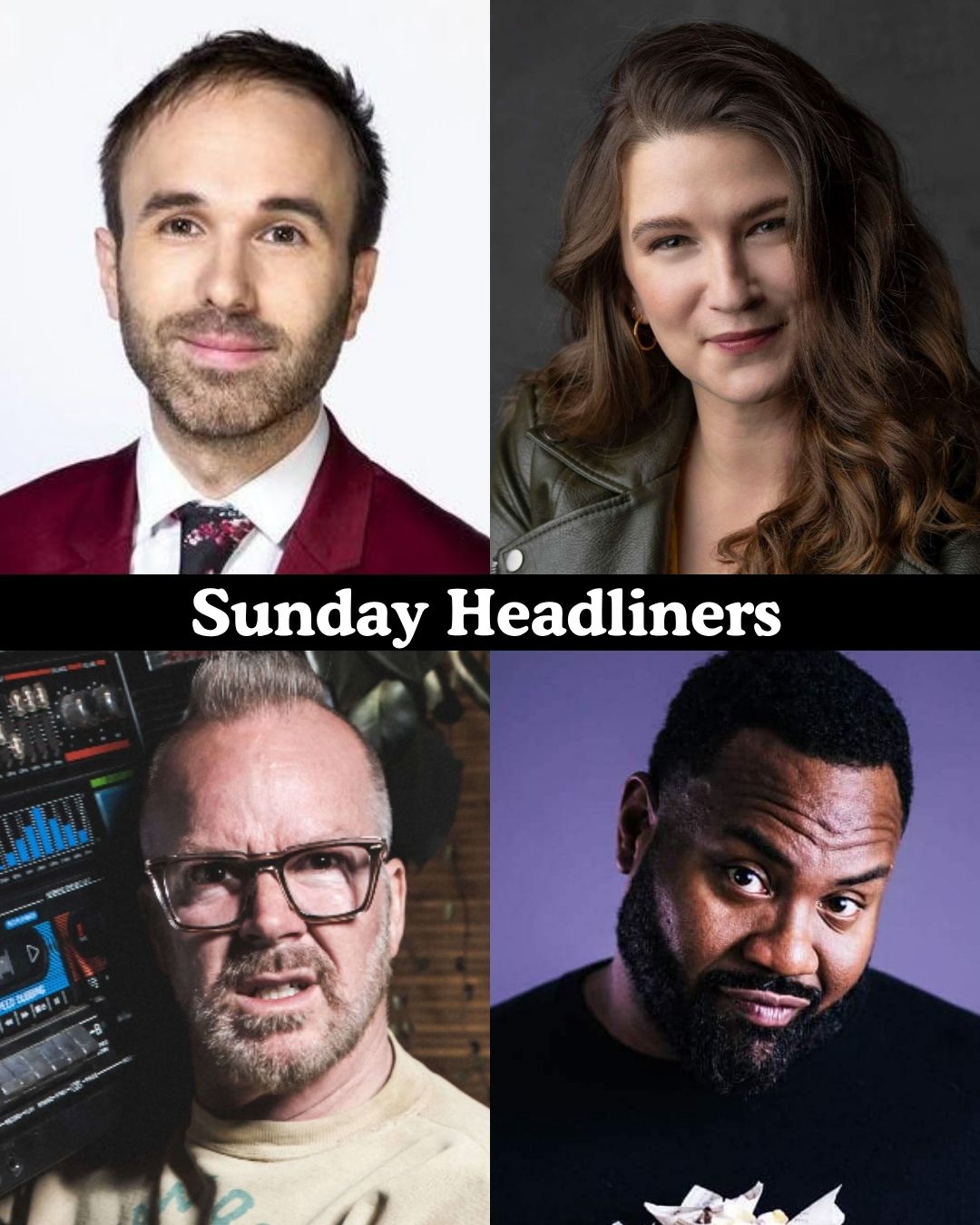 Sunday Headliners at The Comedy Store