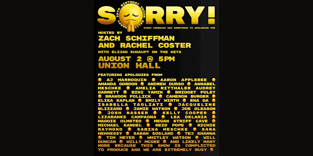 SORRY at Union Hall
