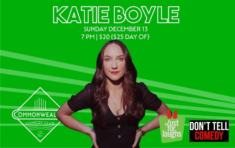 Katie Boyle at Commonwealth Comedy Club