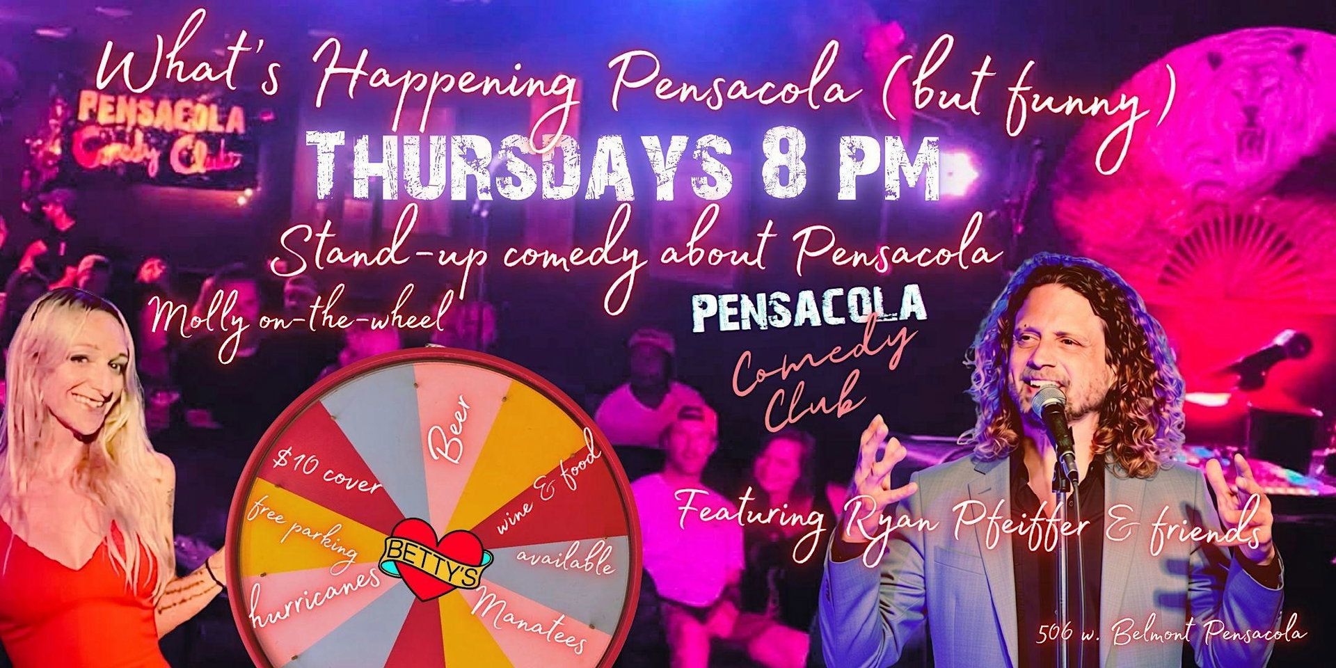 What's Happening Pensacola (But Funny) at Pensacola Comedy Club