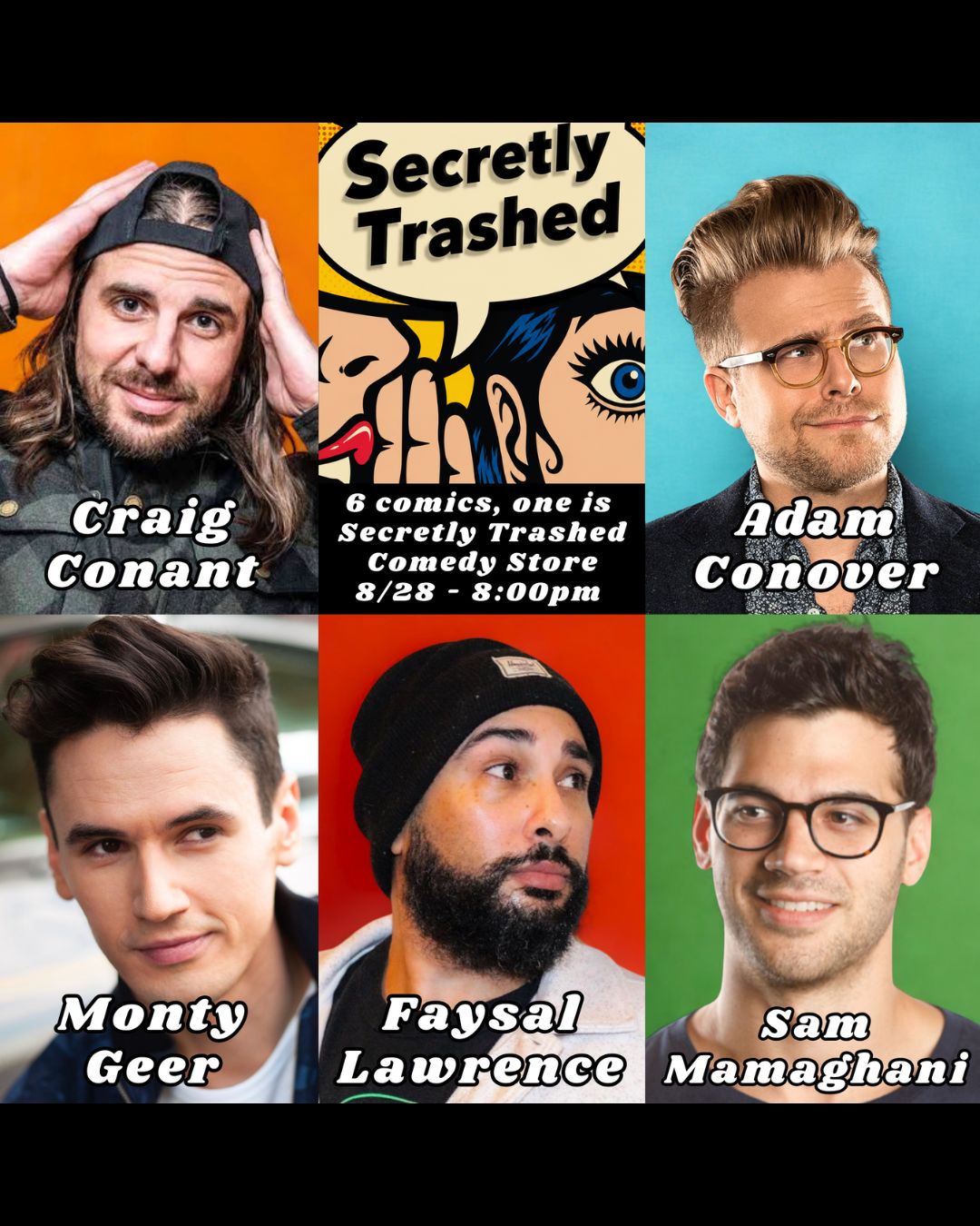 Secretly Trashed at The Comedy Store
