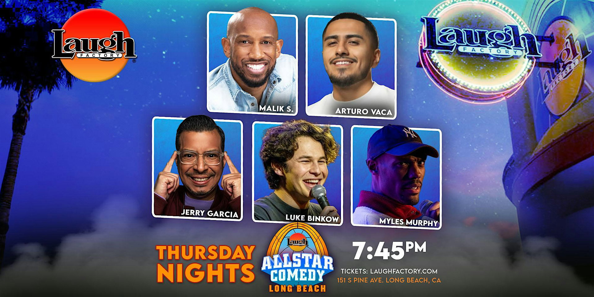 Allstar Comedy at The Laugh Factory Long Beach