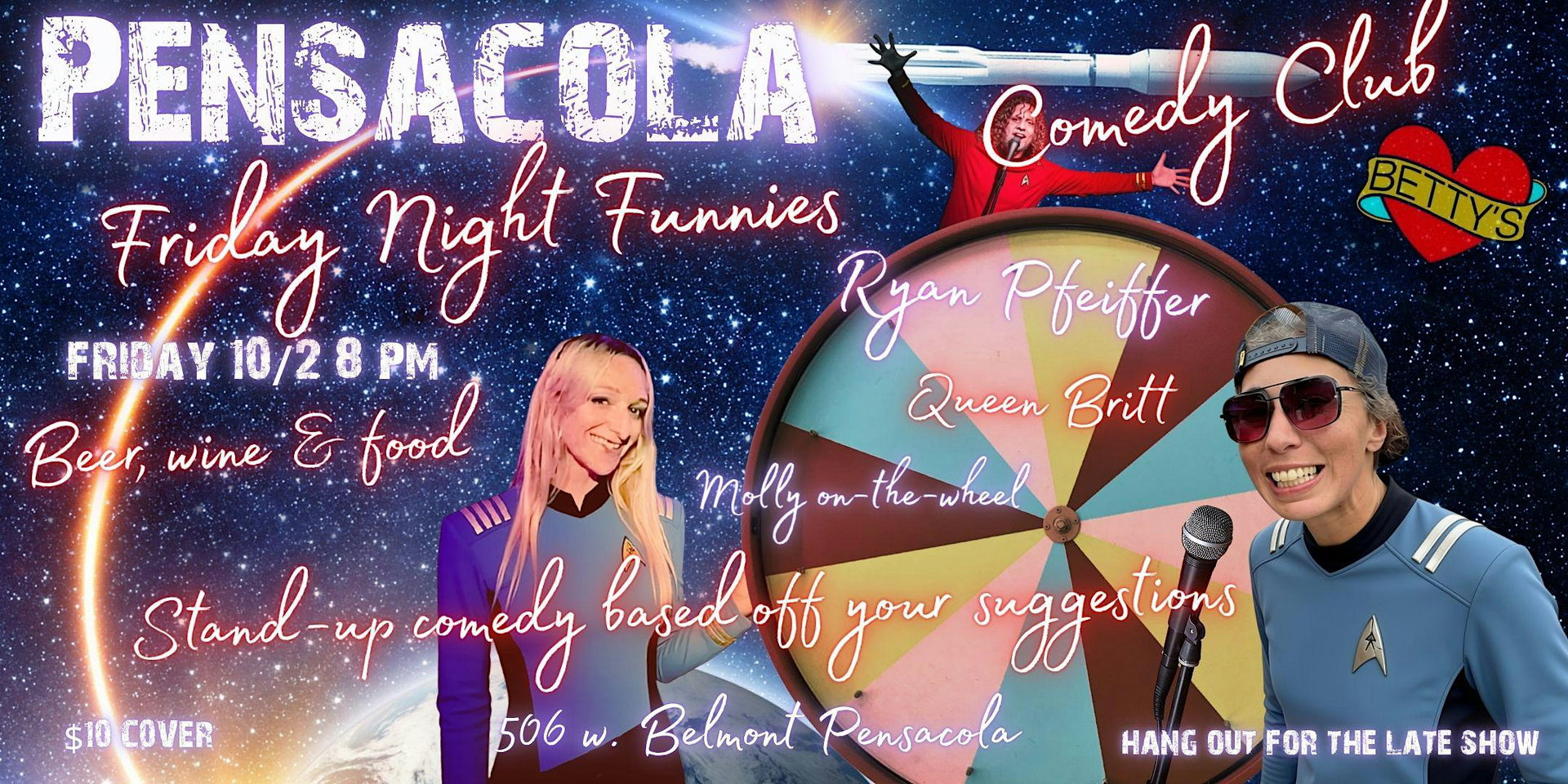 Friday Night Funnies at Pensacola Comedy Club