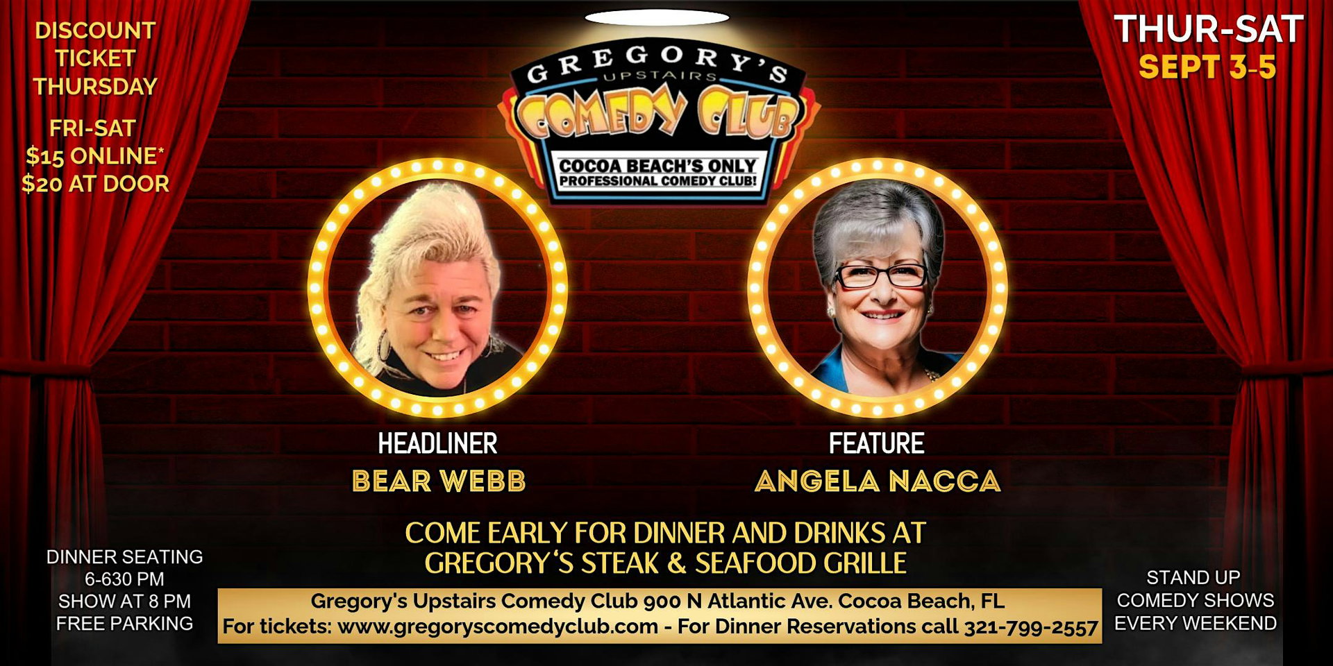 Gregory's Comedy Club at Gregory's Upstairs Comedy Club