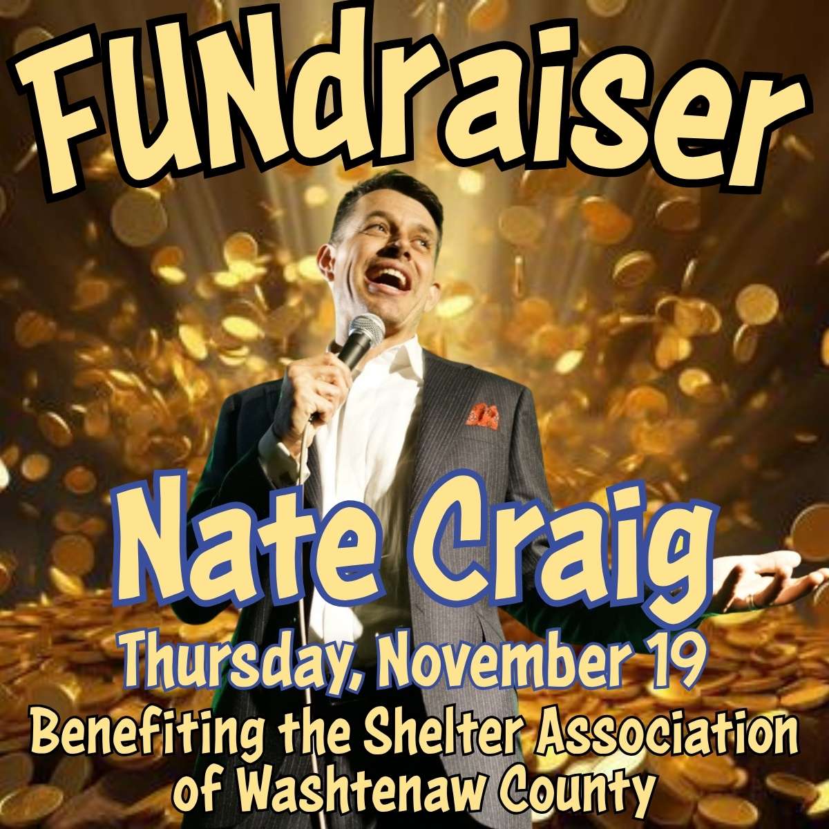 FUNdraiser with Nate Craig at Ann Arbor Comedy Showcase