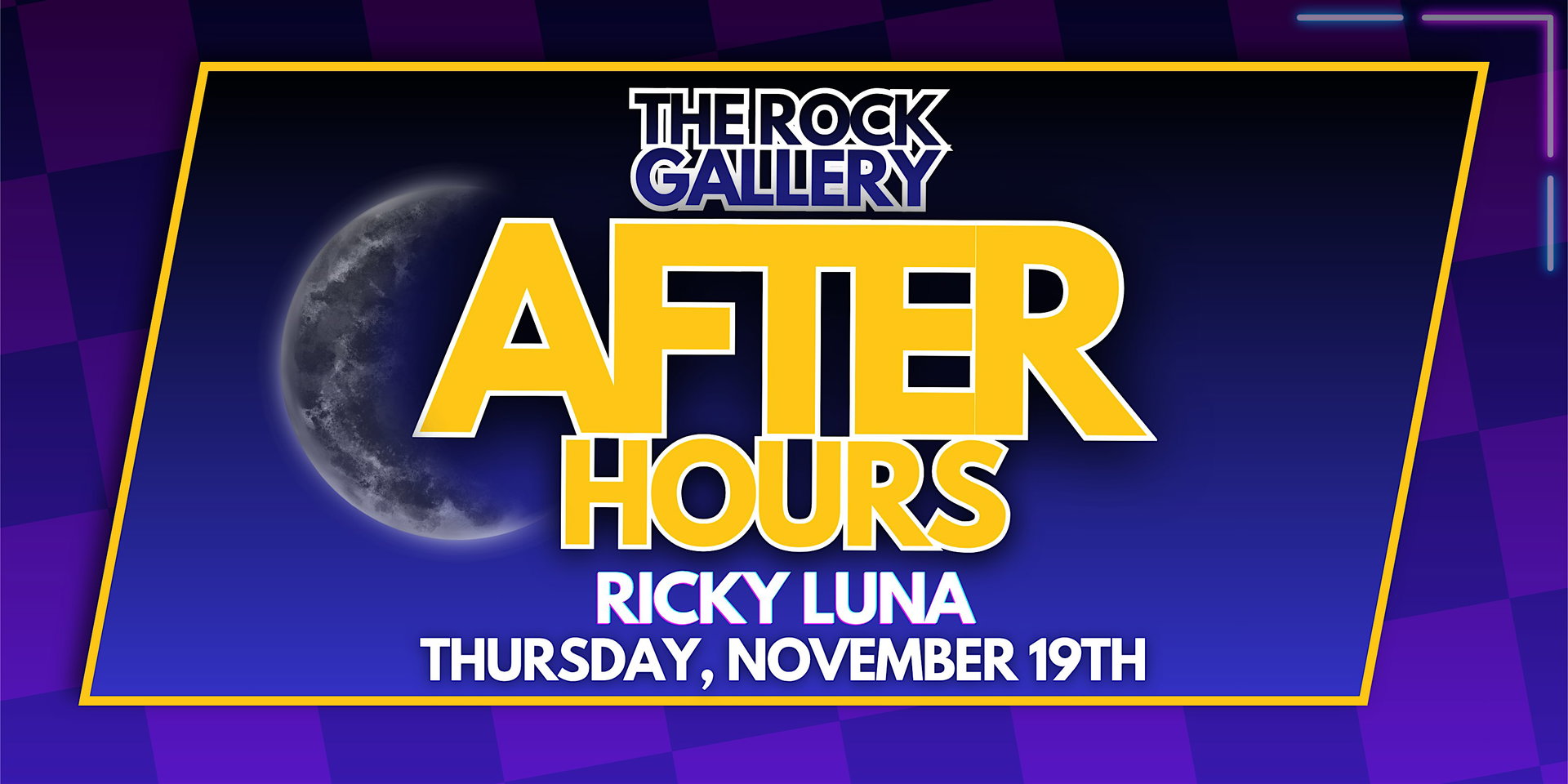 Ricky Luna Stand-Up Comedy Show at The Rock Gallery Comedy Club