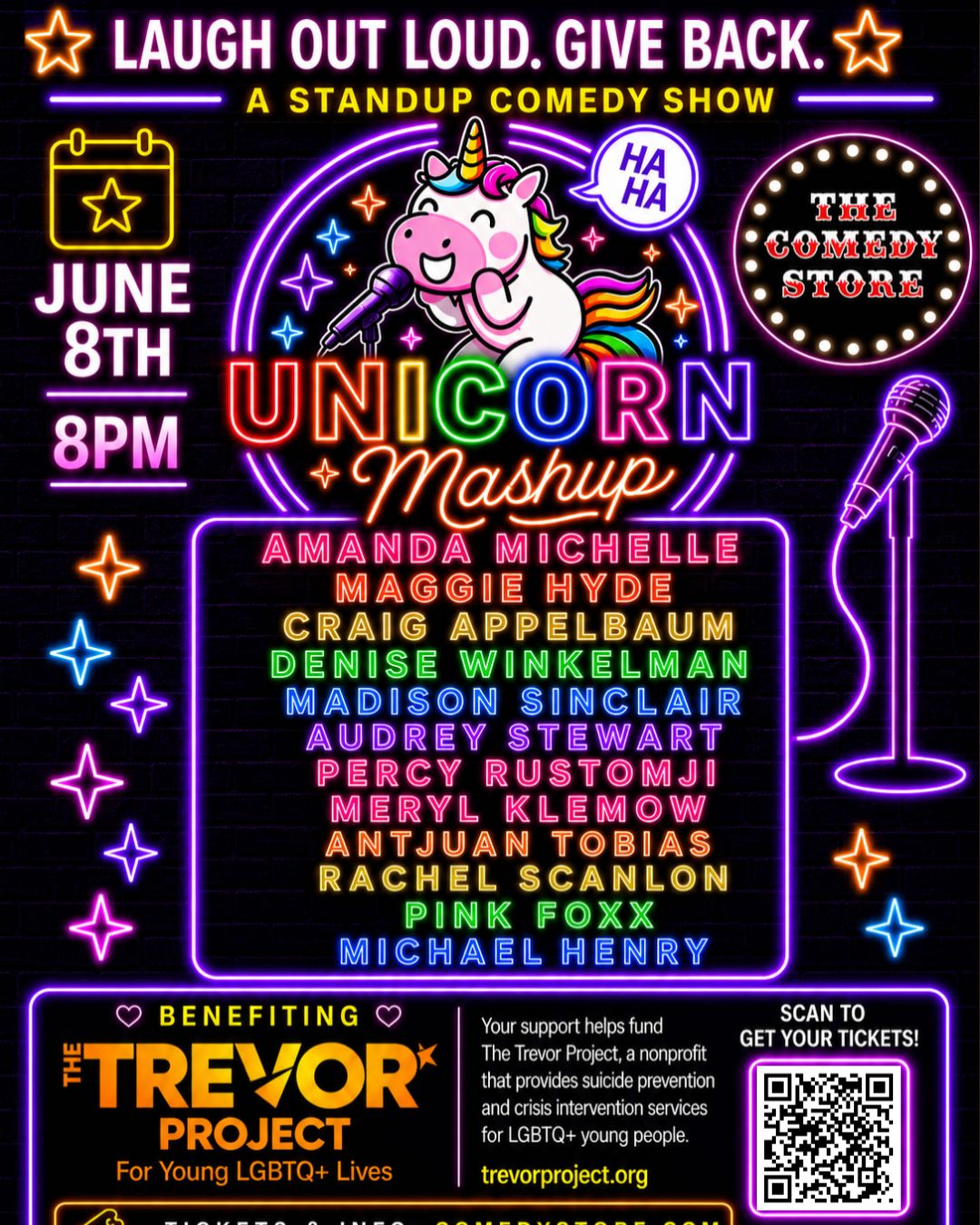 Unicorn Mashup at The Comedy Store