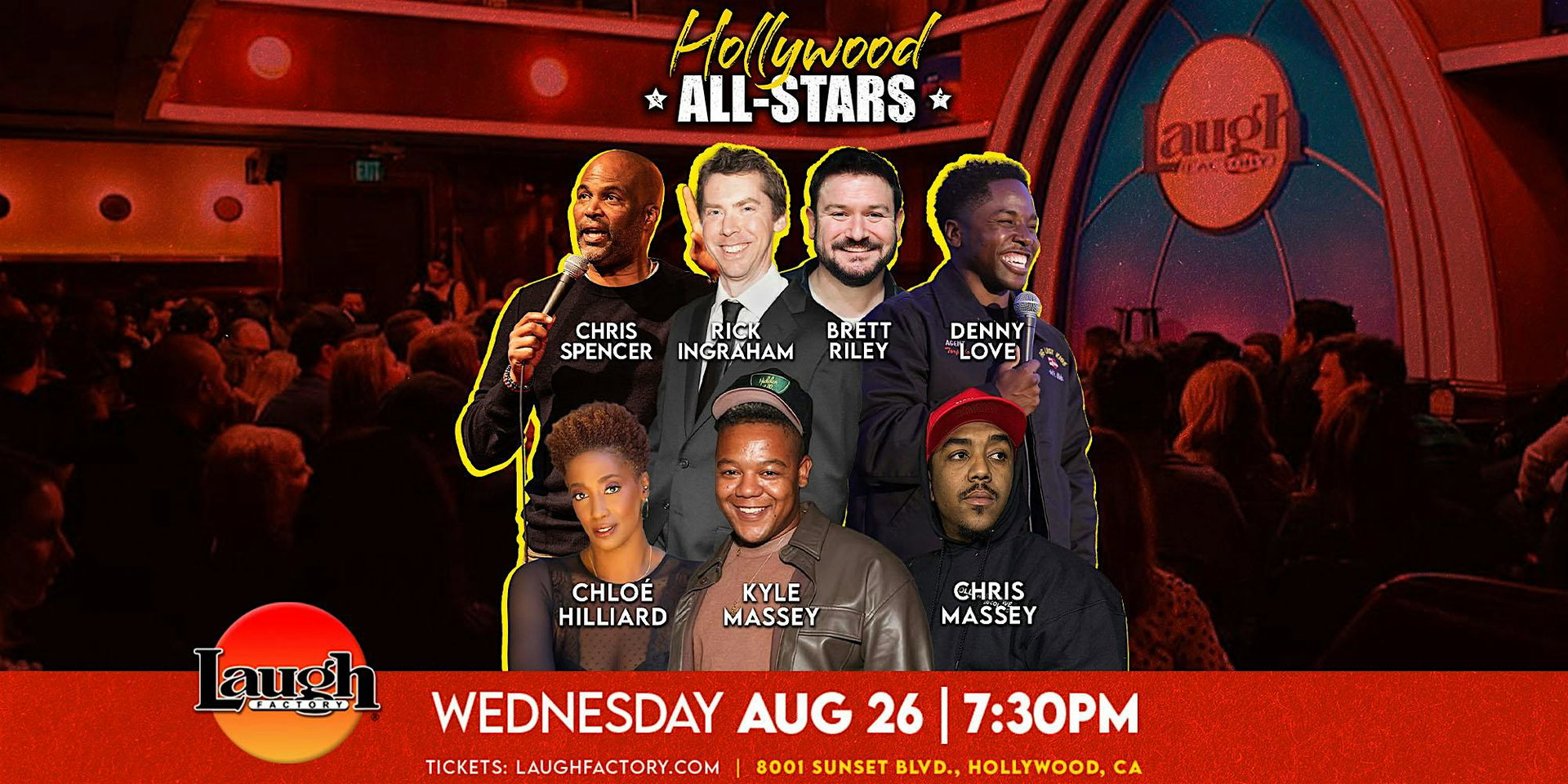 Hollywood All-Stars at The Laugh Factory Hollywood