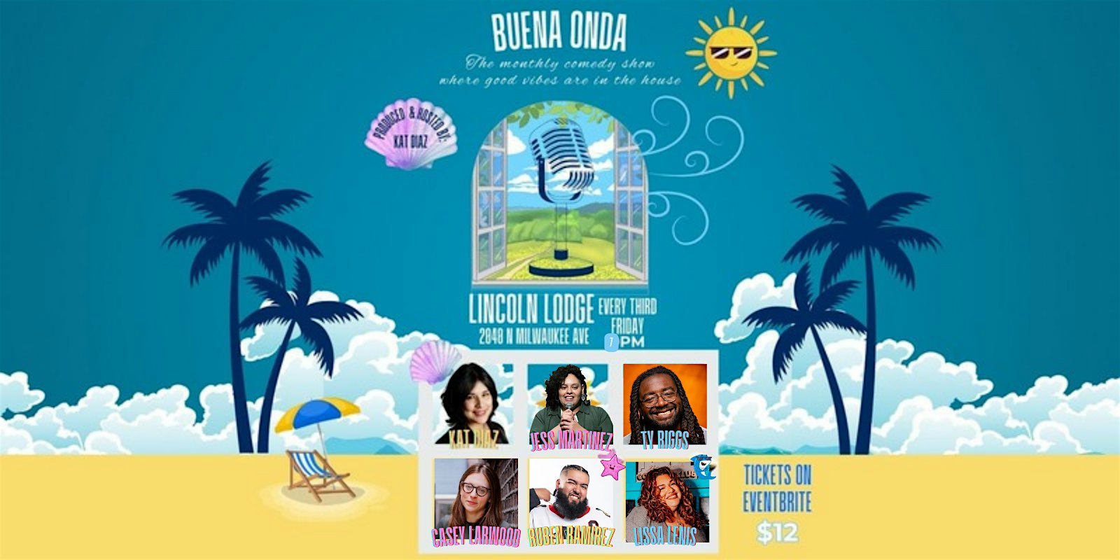Buena Onda Comedy at The Lincoln Lodge