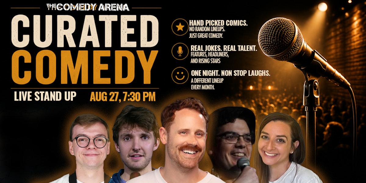 Curated Comedy at The Comedy Arena