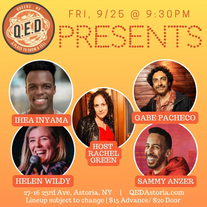 QED Presents at Q.E.D. Astoria