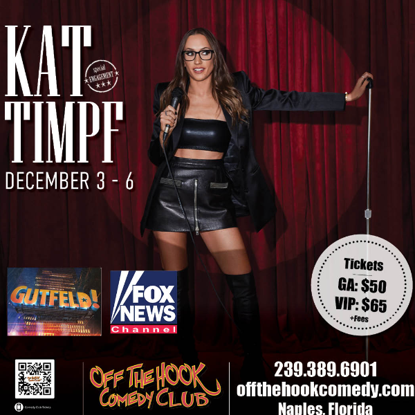 Kat Timpf at Off The Hook Comedy Club