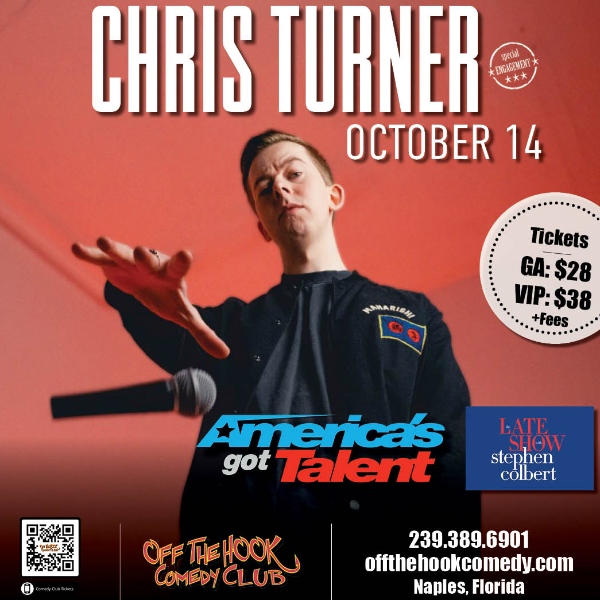 Chris Turner at Off The Hook Comedy Club