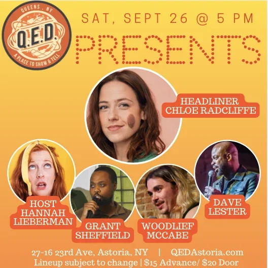 QED Presents at Q.E.D. Astoria