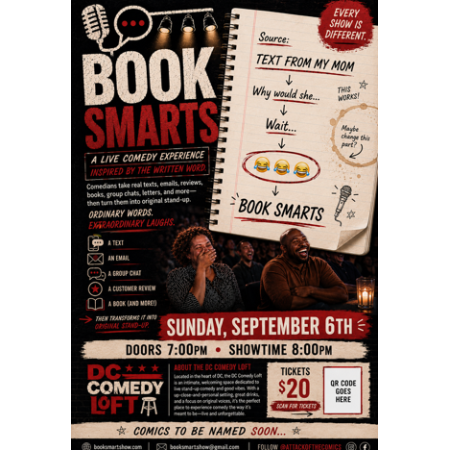 Book Smarts at The Comedy Loft of DC