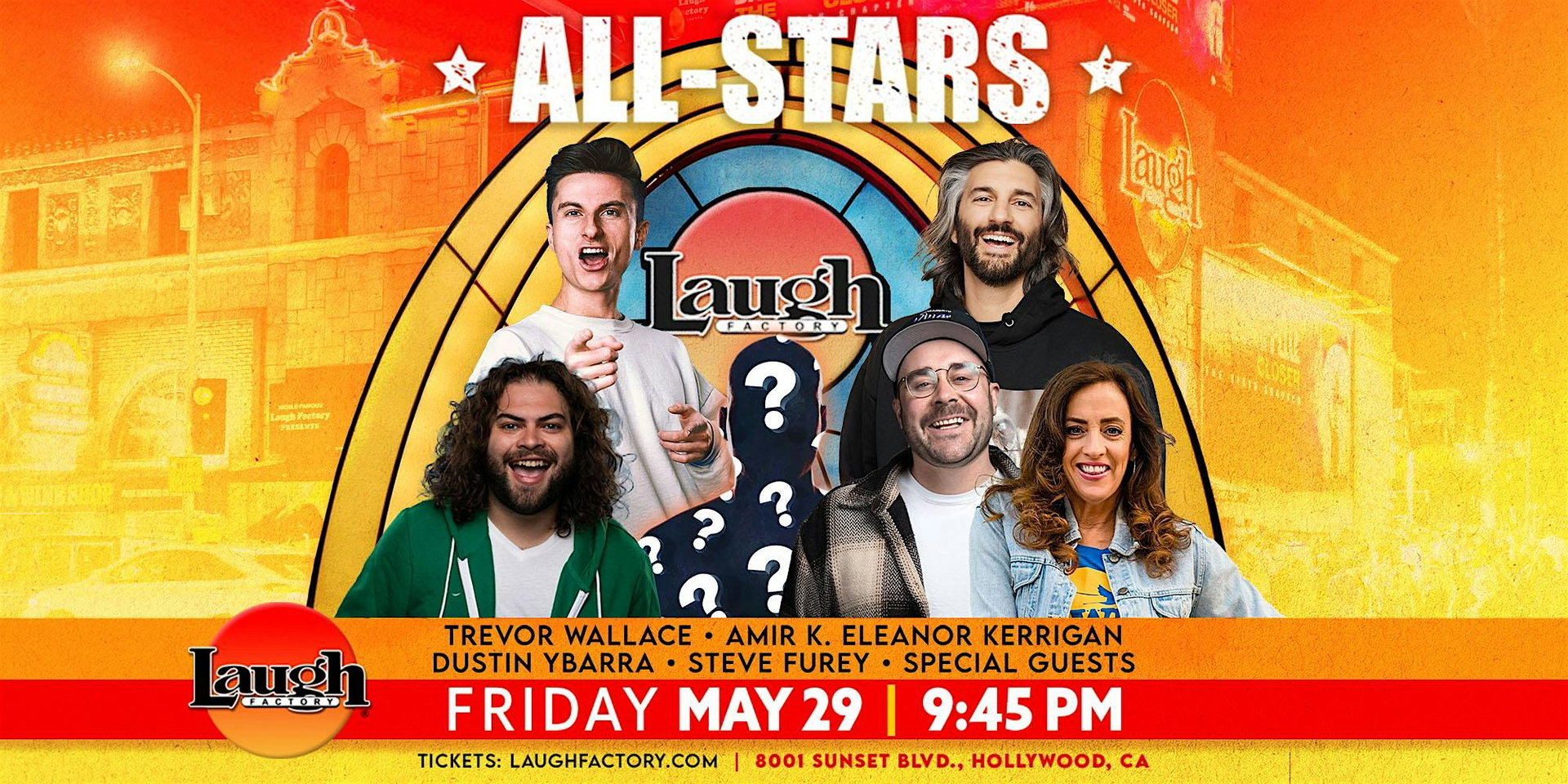Friday Night All-Stars at The Laugh Factory Hollywood