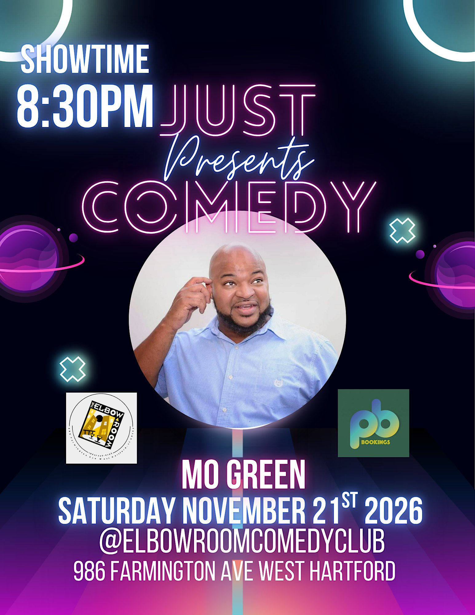 Just Comedy Show at Elbow Room Comedy Club