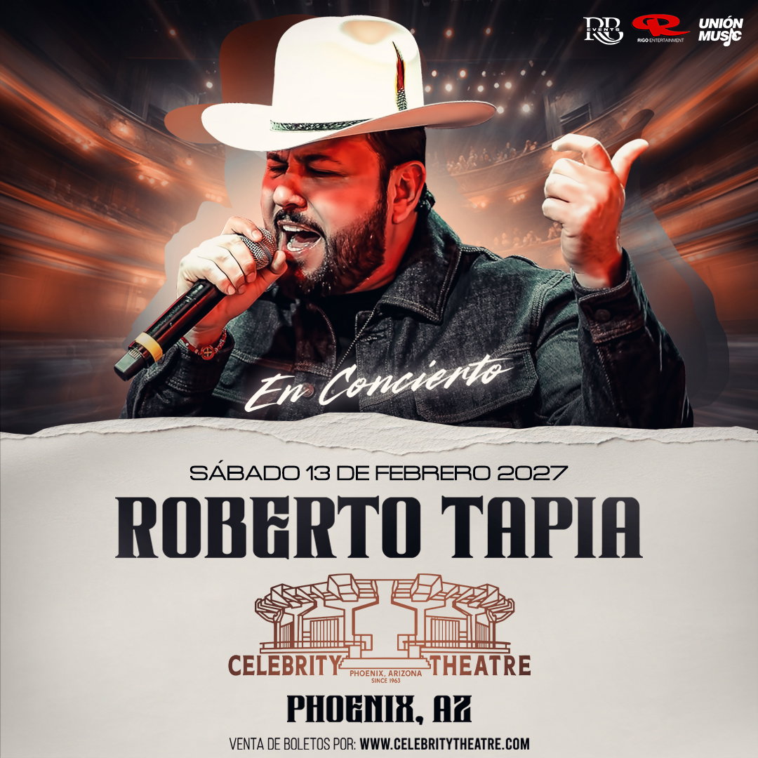 Roberto Tapia at Celebrity Theatre