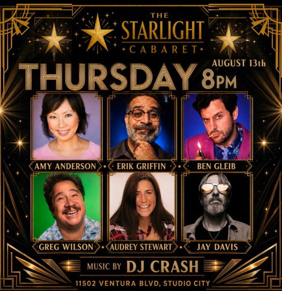 LIVE FROM THE STARLIGHT: JAY DAVIS COMEDY at The Starlight Cabaret