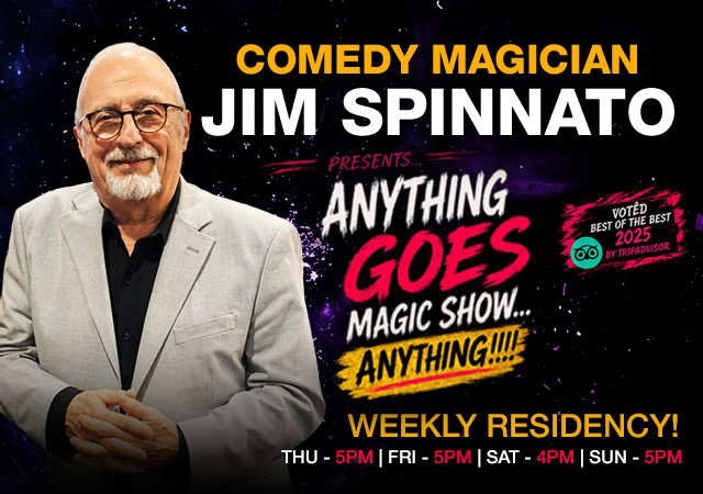 Spinnato's Comedy Magic at Mohegan Sun